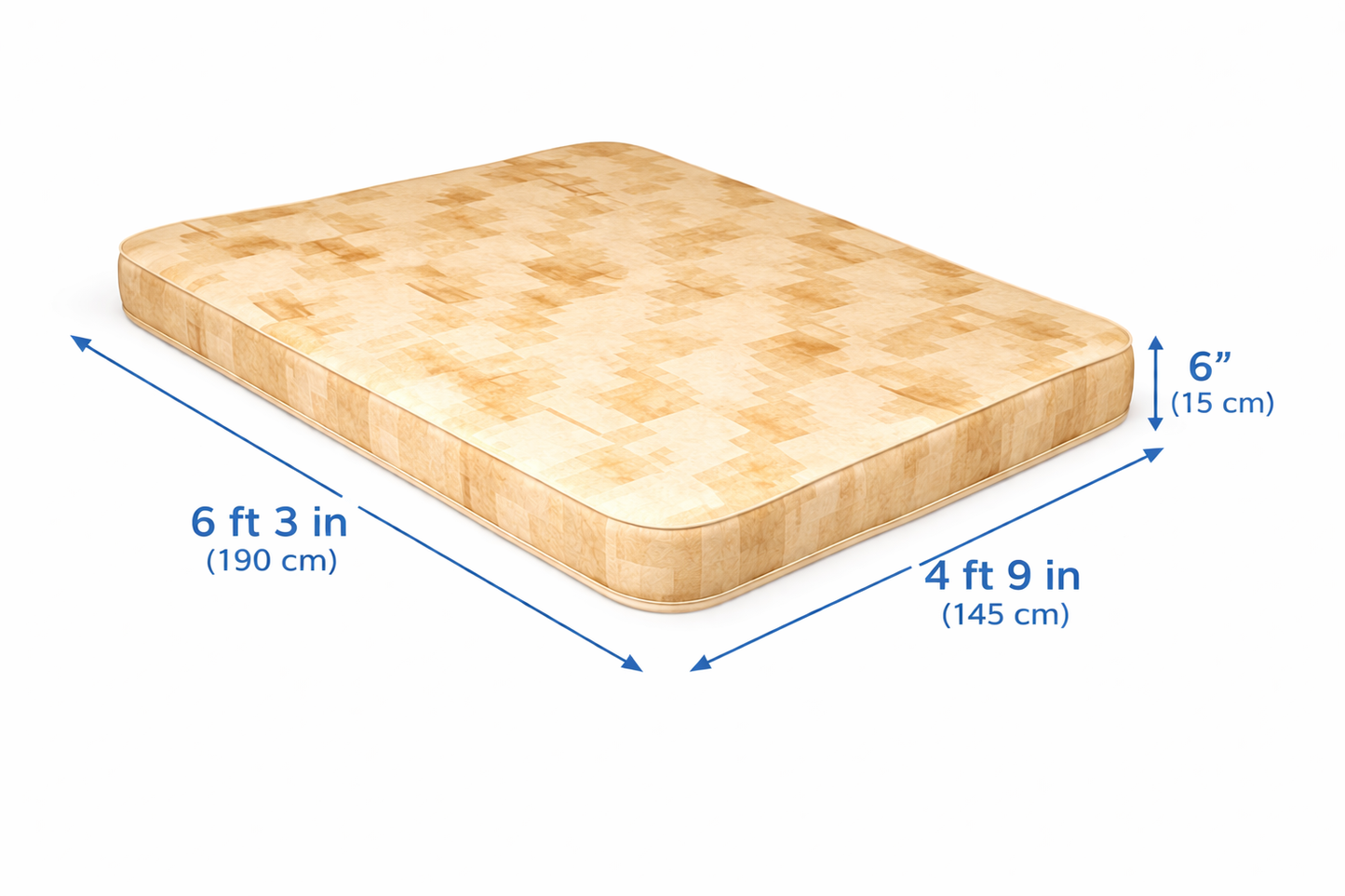 Budget Spring Interior Caravan Mattress | Made to Measure UK | Leisurest