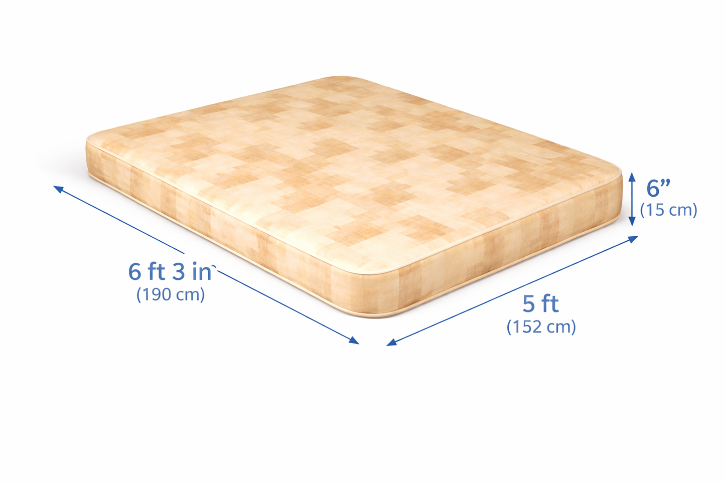Budget Spring Interior Caravan Mattress | Made to Measure UK | Leisurest