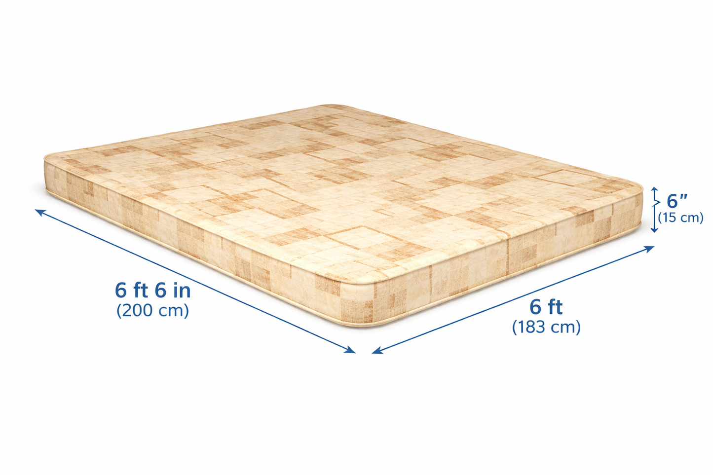 Budget Spring Interior Caravan Mattress | Made to Measure UK | Leisurest