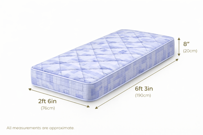 Deep Quilted Spring Interior Caravan Mattress | Made to Measure UK | Leisurest
