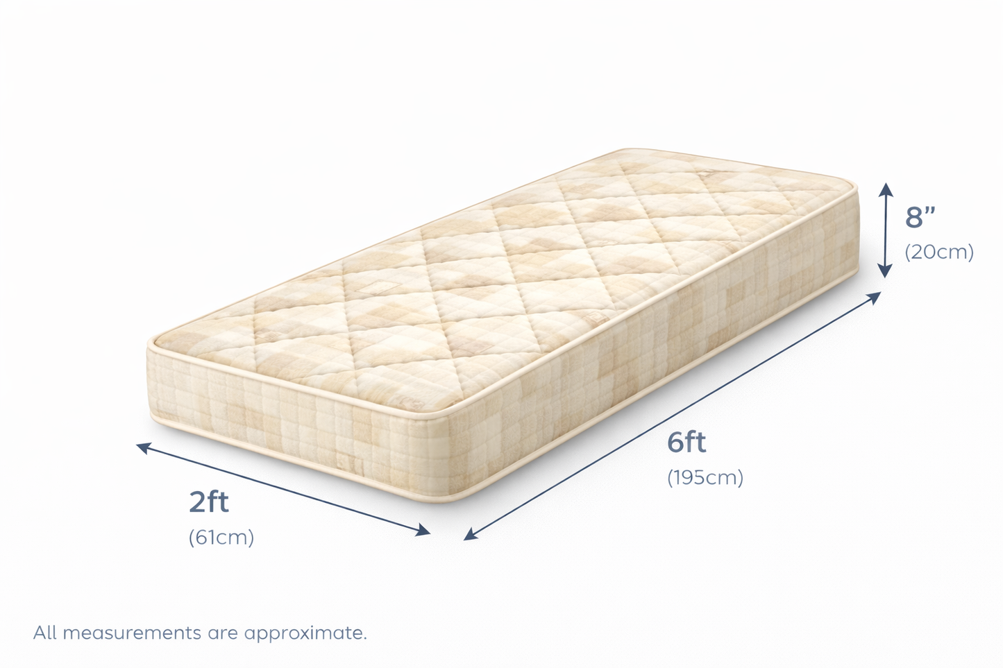 Deep Quilted Spring Interior Caravan Mattress | Made to Measure UK | Leisurest