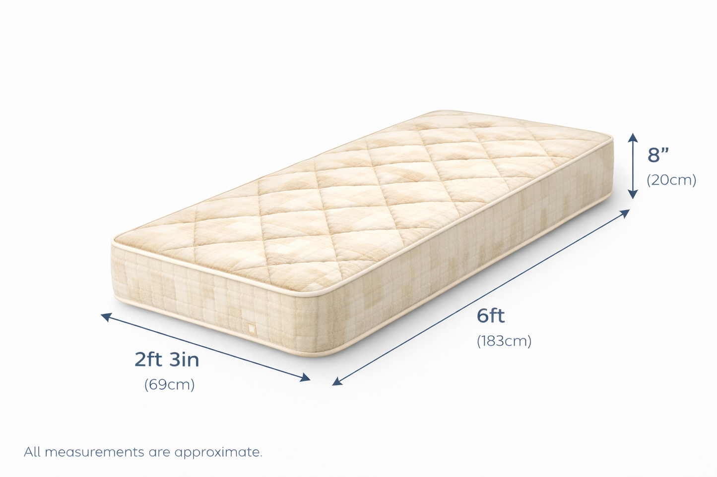 Deep Quilted Spring Interior Caravan Mattress | Made to Measure UK | Leisurest