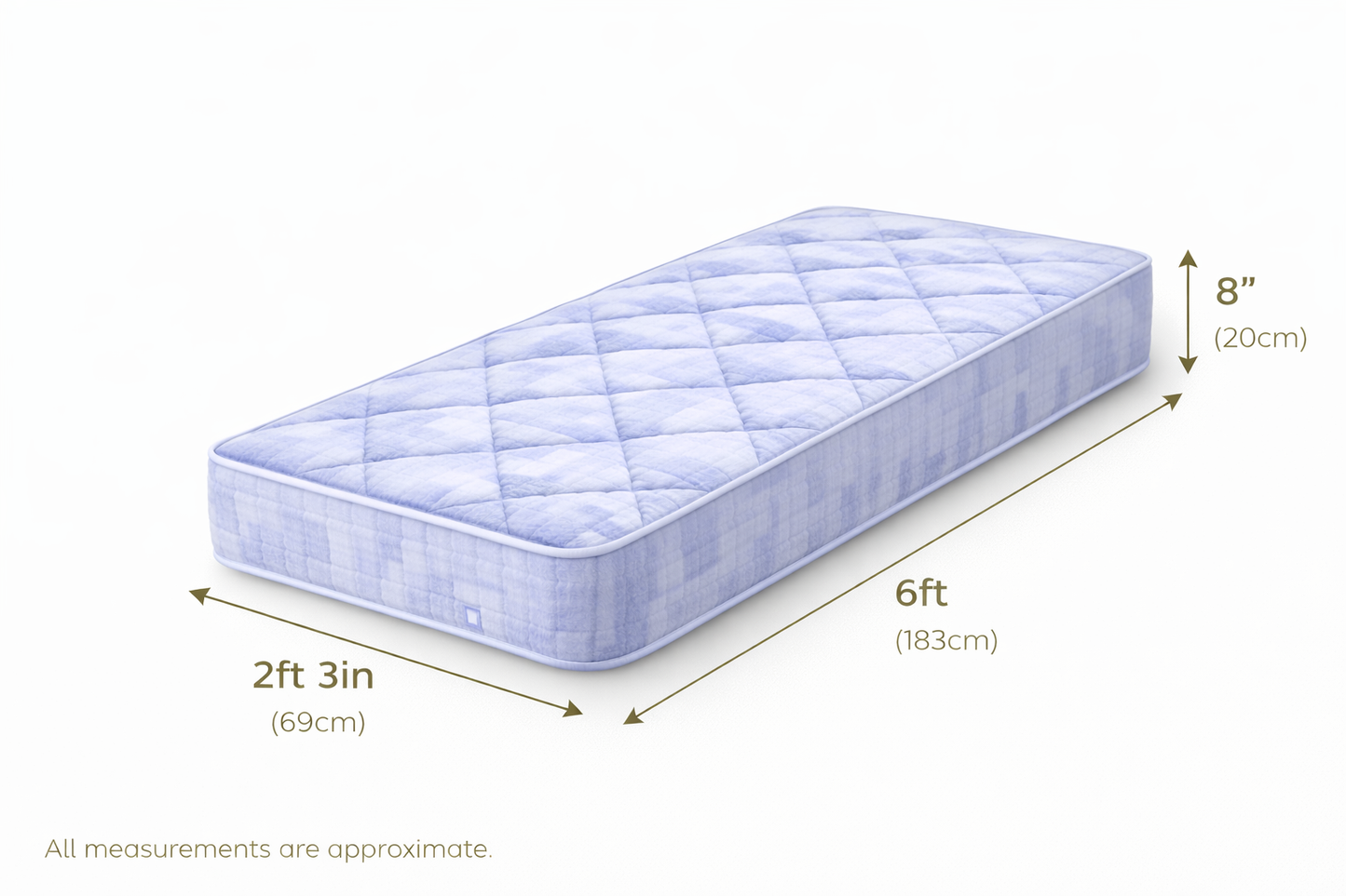 Deep Quilted Spring Interior Caravan Mattress | Made to Measure UK | Leisurest