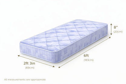 Deep Quilted Spring Interior Caravan Mattress | Made to Measure UK | Leisurest