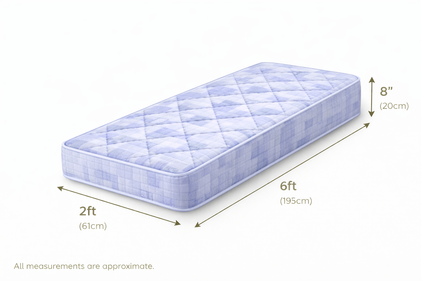 Deep Quilted Spring Interior Caravan Mattress | Made to Measure UK | Leisurest