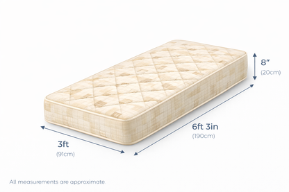 Deep Quilted Spring Interior Caravan Mattress | Made to Measure UK | Leisurest