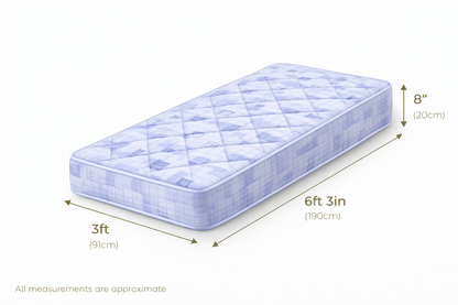 Deep Quilted Spring Interior Caravan Mattress | Made to Measure UK | Leisurest