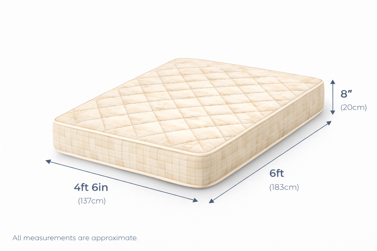 Deep Quilted Spring Interior Caravan Mattress | Made to Measure UK | Leisurest