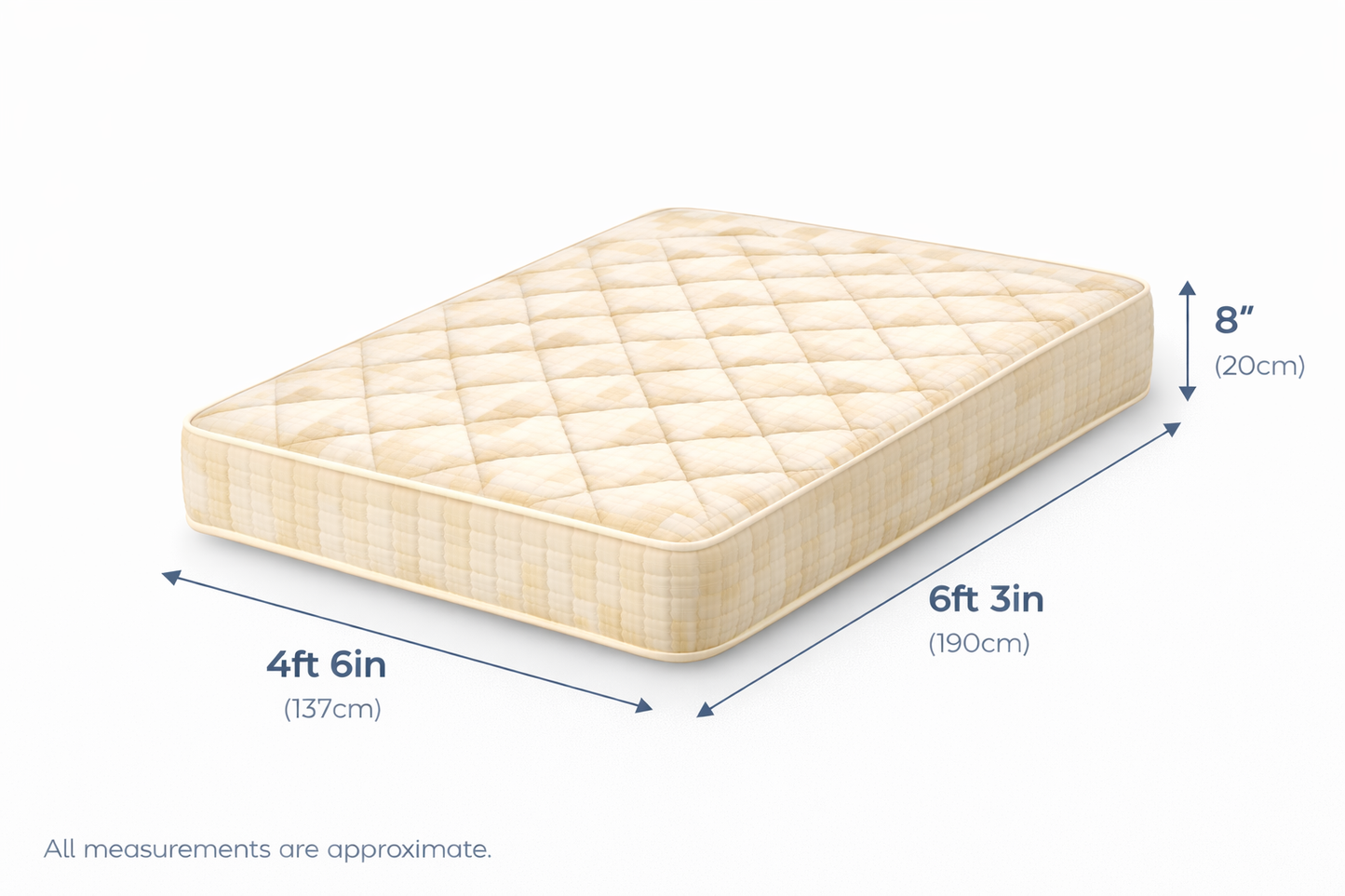 Deep Quilted Spring Interior Caravan Mattress | Made to Measure UK | Leisurest