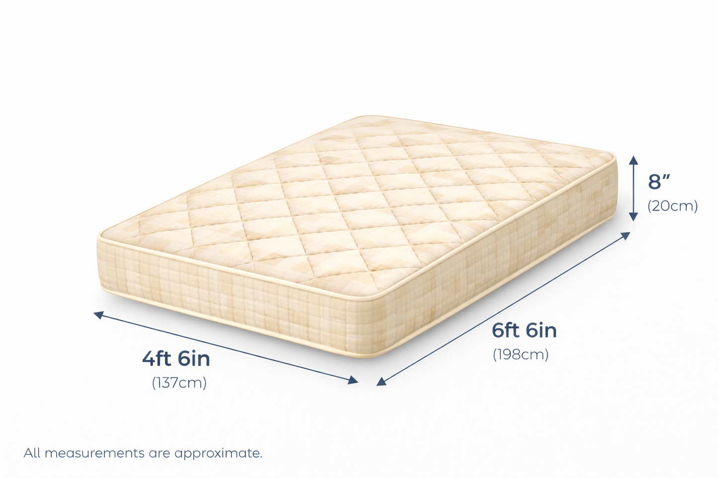 Deep Quilted Spring Interior Caravan Mattress | Made to Measure UK | Leisurest