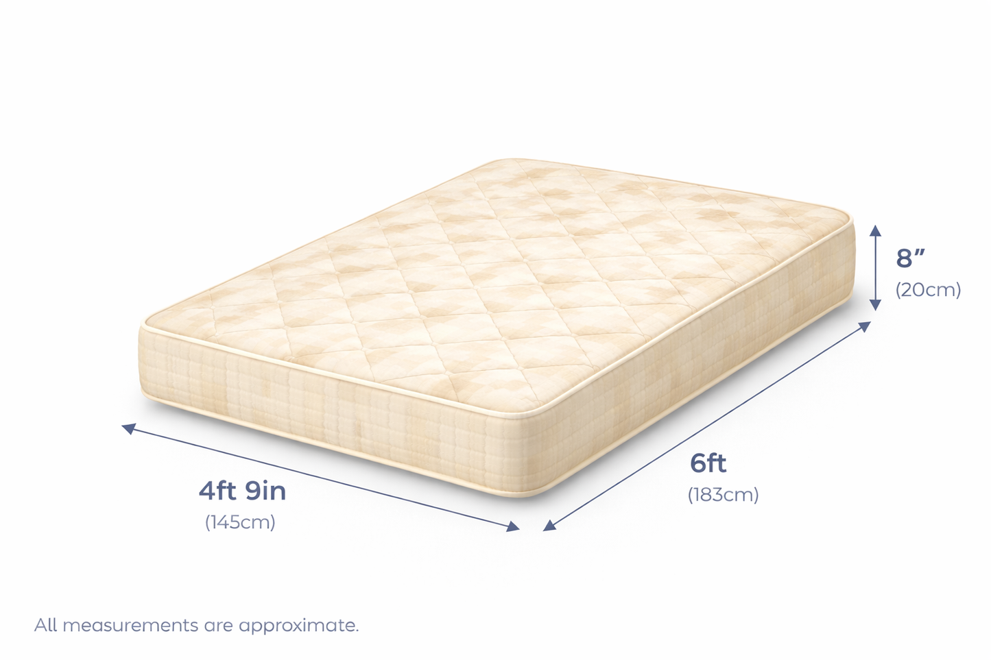 Deep Quilted Spring Interior Caravan Mattress | Made to Measure UK | Leisurest