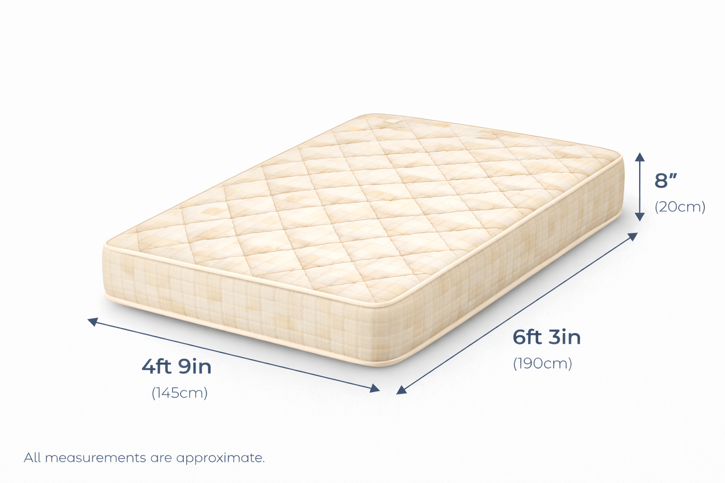 Deep Quilted Spring Interior Caravan Mattress | Made to Measure UK | Leisurest
