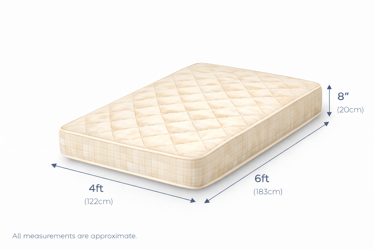 Deep Quilted Spring Interior Caravan Mattress | Made to Measure UK | Leisurest