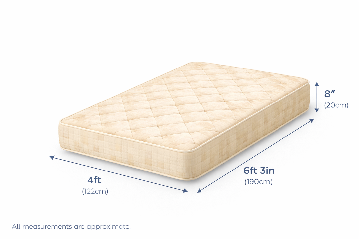 Deep Quilted Spring Interior Caravan Mattress | Made to Measure UK | Leisurest