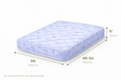 Deep Quilted Spring Interior Caravan Mattress | Made to Measure UK | Leisurest