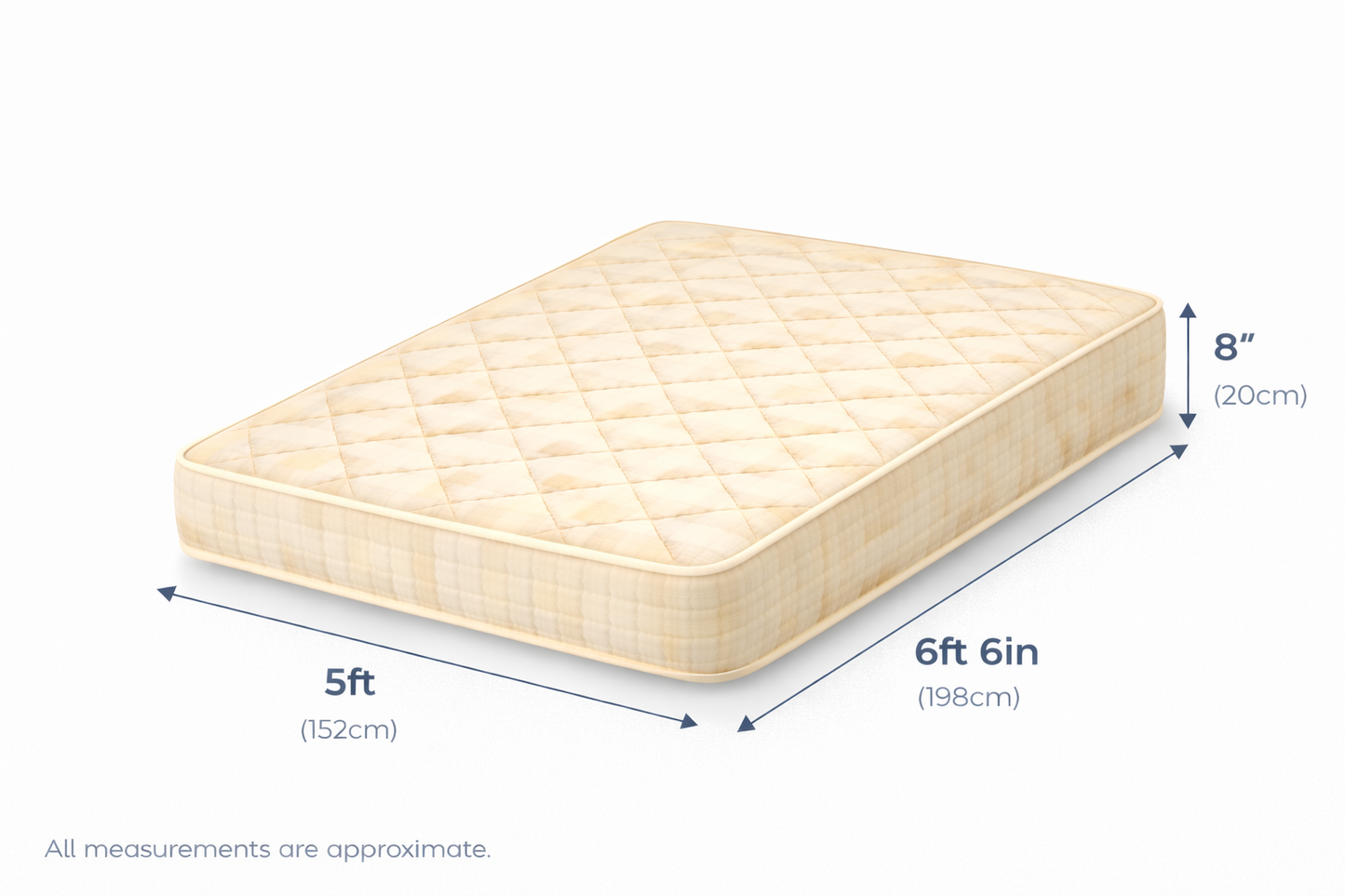 Deep Quilted Spring Interior Caravan Mattress | Made to Measure UK | Leisurest