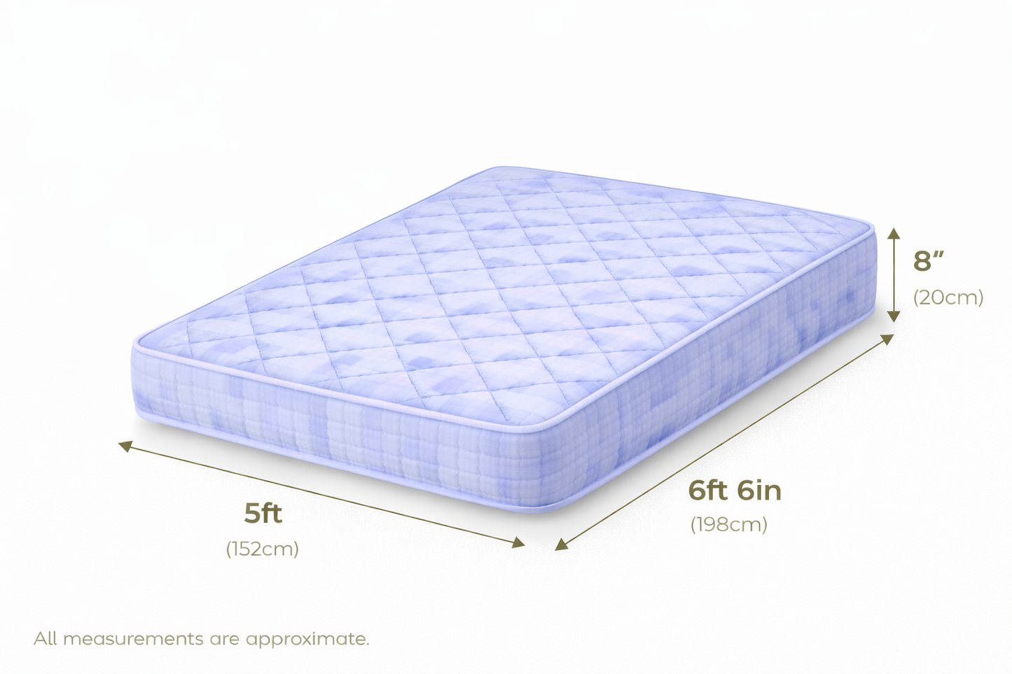 Deep Quilted Spring Interior Caravan Mattress | Made to Measure UK | Leisurest