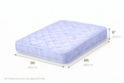 Deep Quilted Spring Interior Caravan Mattress | Made to Measure UK | Leisurest